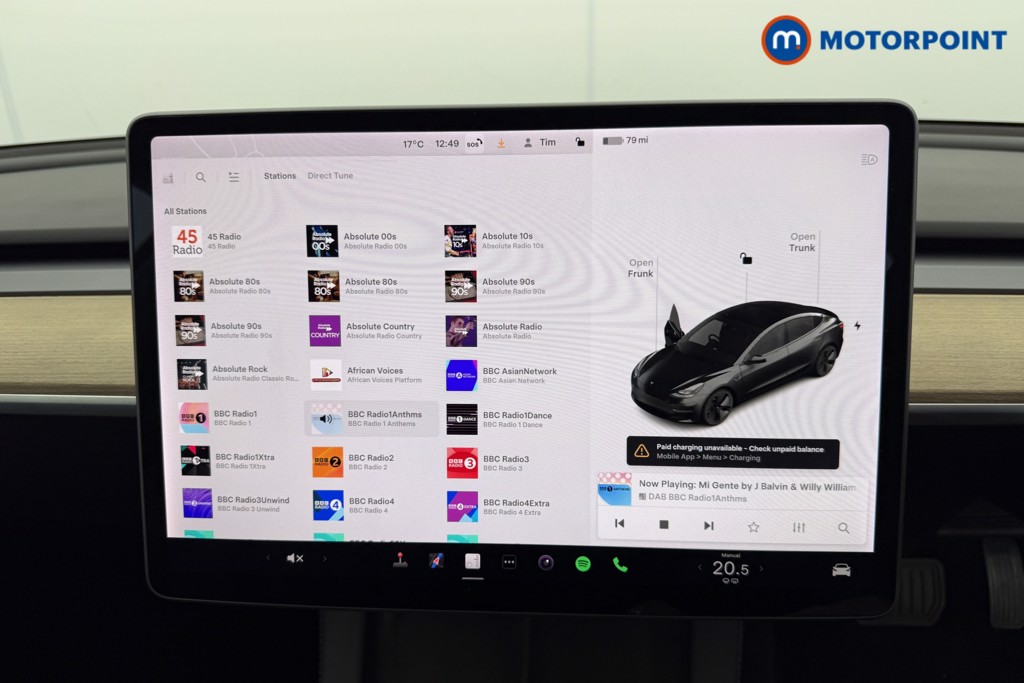 Tesla Model 3 Standard Plus Automatic Electric Saloon - Stock Number (1600137) - 5th supplementary image