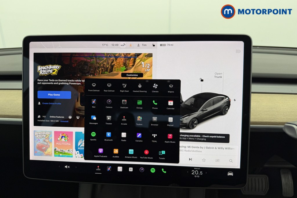 Tesla Model 3 Standard Plus Automatic Electric Saloon - Stock Number (1600137) - 9th supplementary image