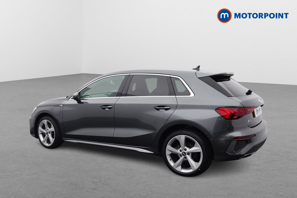Audi A3 S Line Automatic Petrol Plug-In Hybrid Hatchback - Stock Number (1600468) - Passenger side rear corner