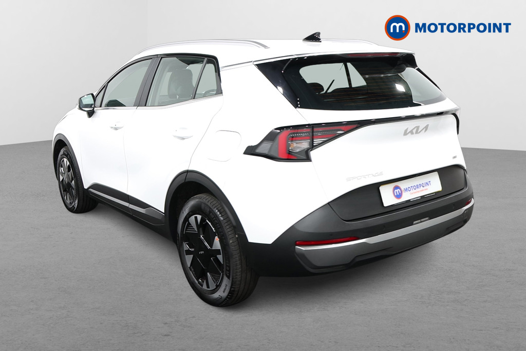 KIA Sportage Pure Automatic Petrol-Electric Hybrid SUV - Stock Number (1601259) - Passenger side rear corner