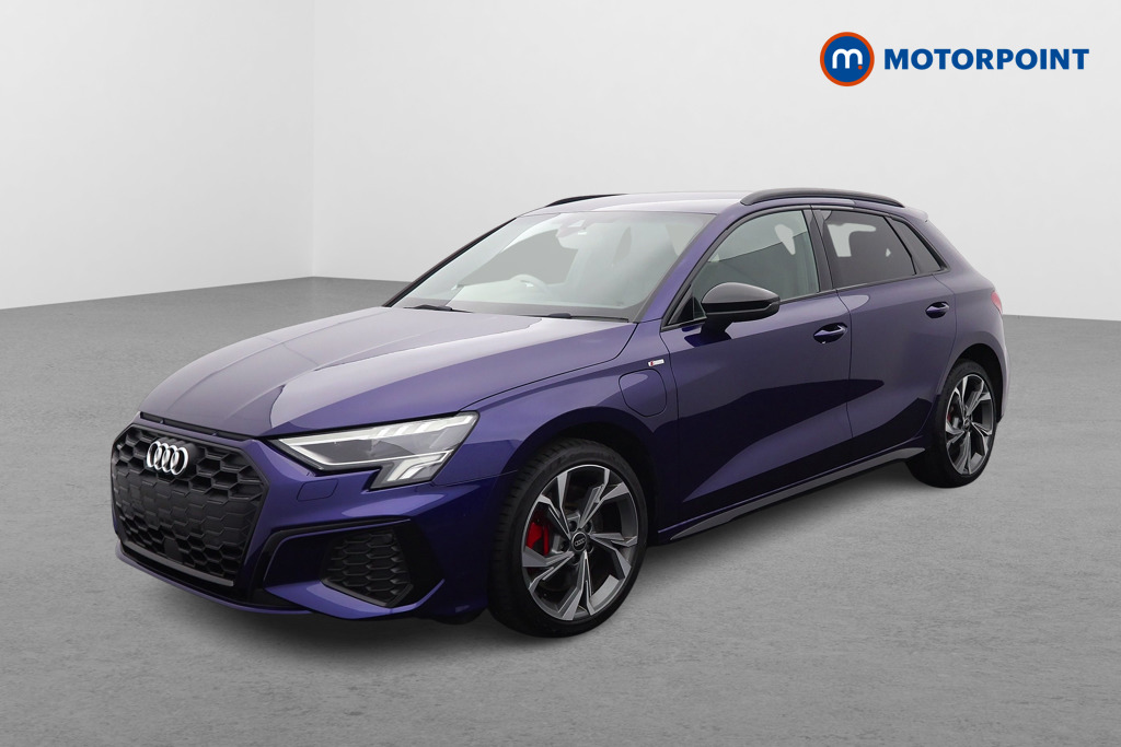 Audi A3 S Line Competition Automatic Petrol Plug-In Hybrid Hatchback - Stock Number (1601443) - Passenger side front corner