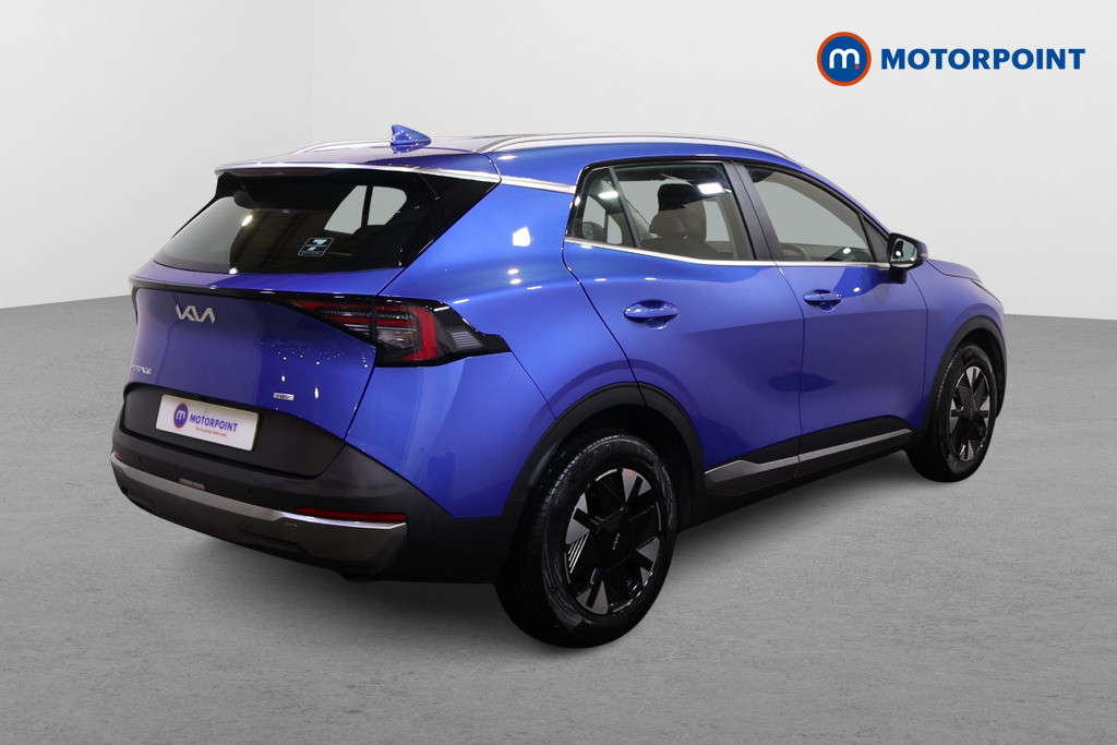 KIA Sportage Pure Automatic Petrol-Electric Hybrid SUV - Stock Number (1602013) - Drivers side rear corner