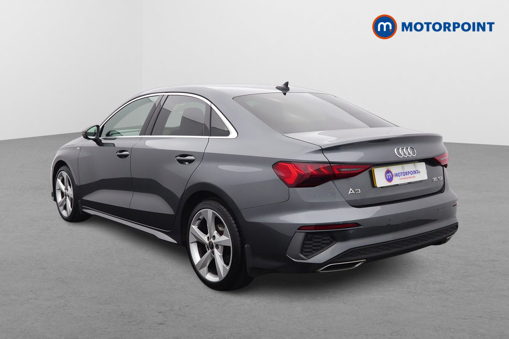 Audi A3 S Line Automatic Diesel Saloon - Stock Number (1602249) - Passenger side rear corner