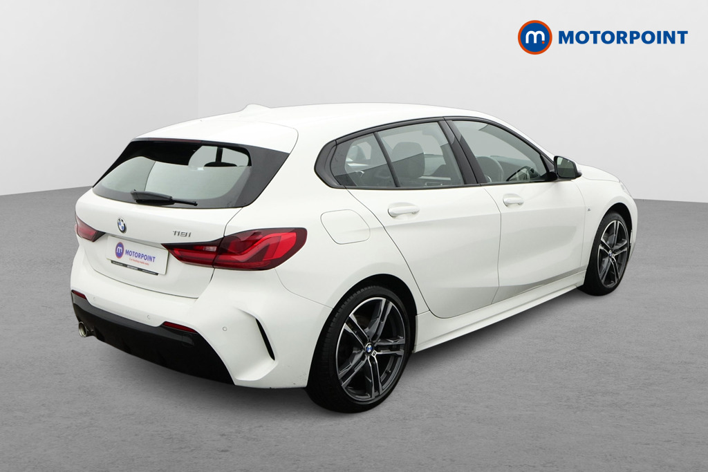 BMW 1 Series M Sport Manual Petrol Hatchback - Stock Number (1602340) - Drivers side rear corner