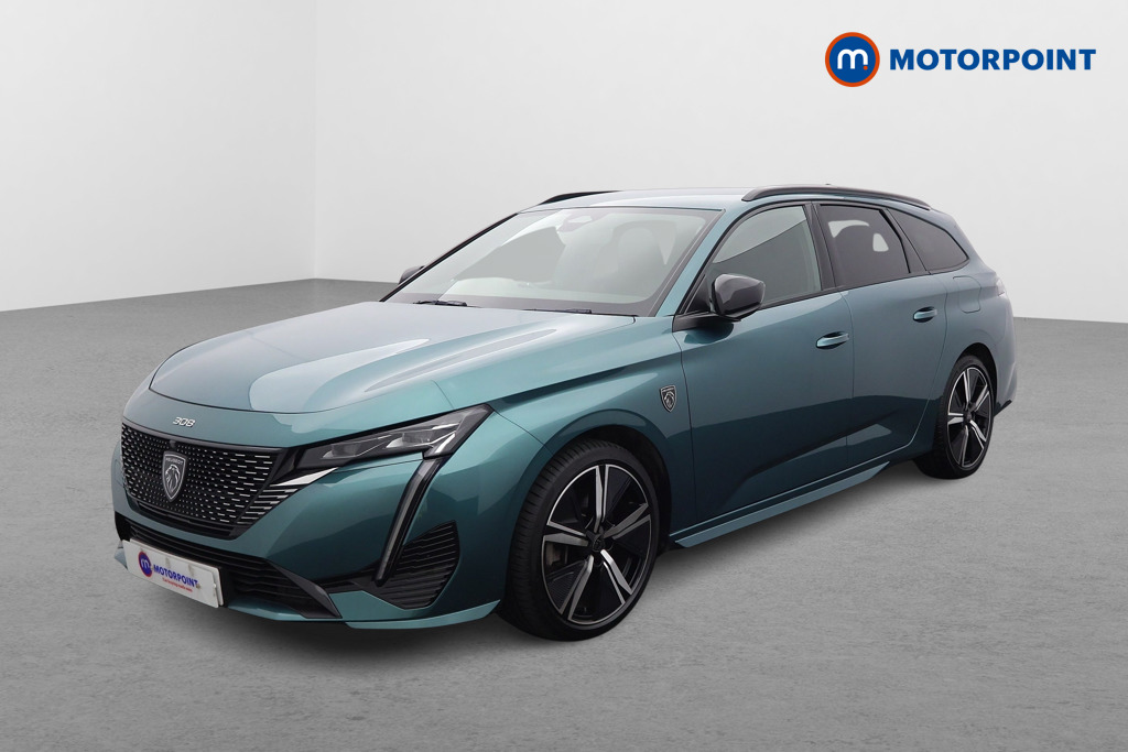 Peugeot 308 GT Automatic Petrol Plug-In Hybrid Estate - Stock Number (1602524) - Passenger side front corner