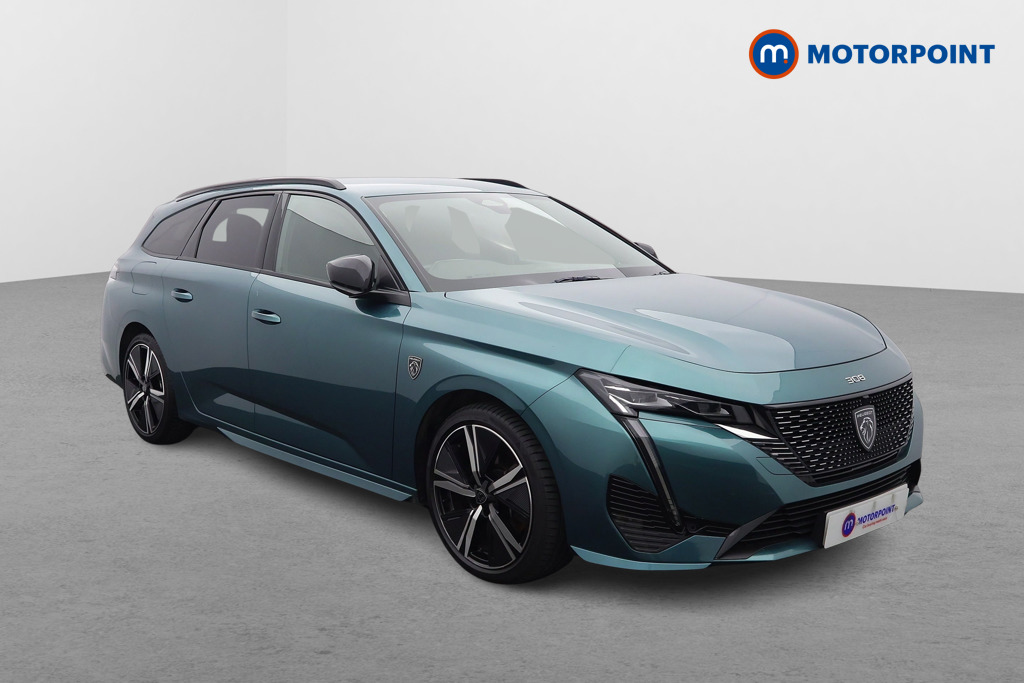 Peugeot 308 GT Automatic Petrol Plug-In Hybrid Estate - Stock Number (1602524) - Drivers side front corner