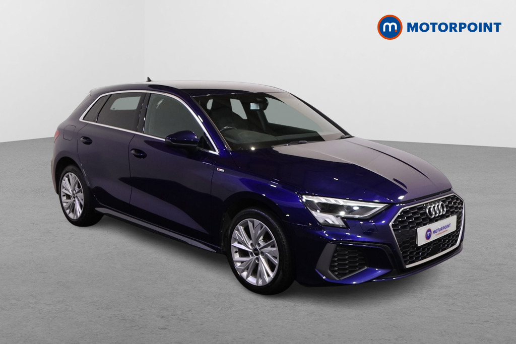 Audi A3 S Line Automatic Petrol Plug-In Hybrid Hatchback - Stock Number (1602544) - Drivers side front corner