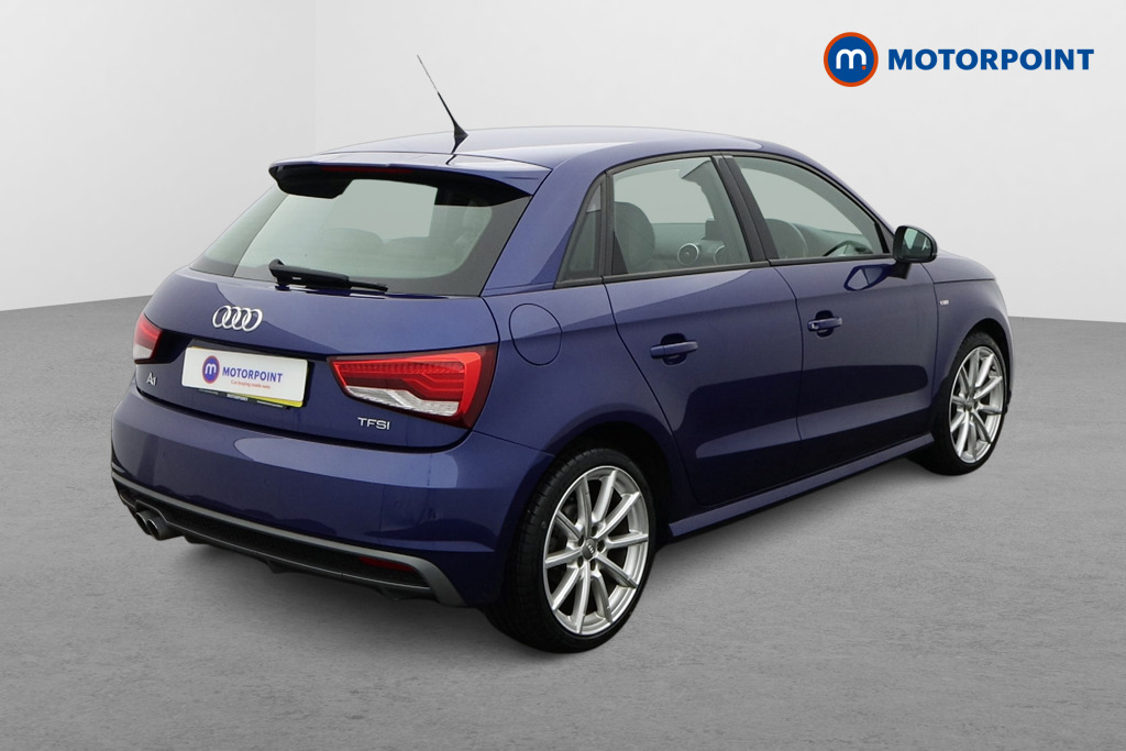 Audi A1 S Line Manual Petrol Hatchback - Stock Number (1602661) - Drivers side rear corner