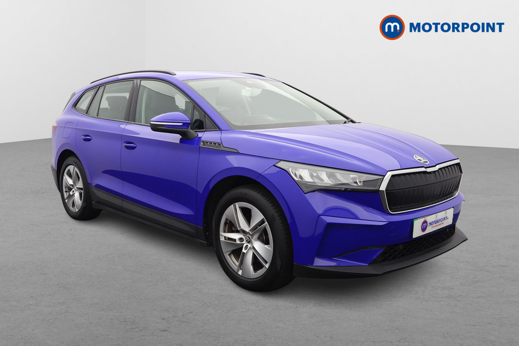Skoda Enyaq 60 Loft Automatic Electric SUV - Stock Number (1602673) - Drivers side front corner