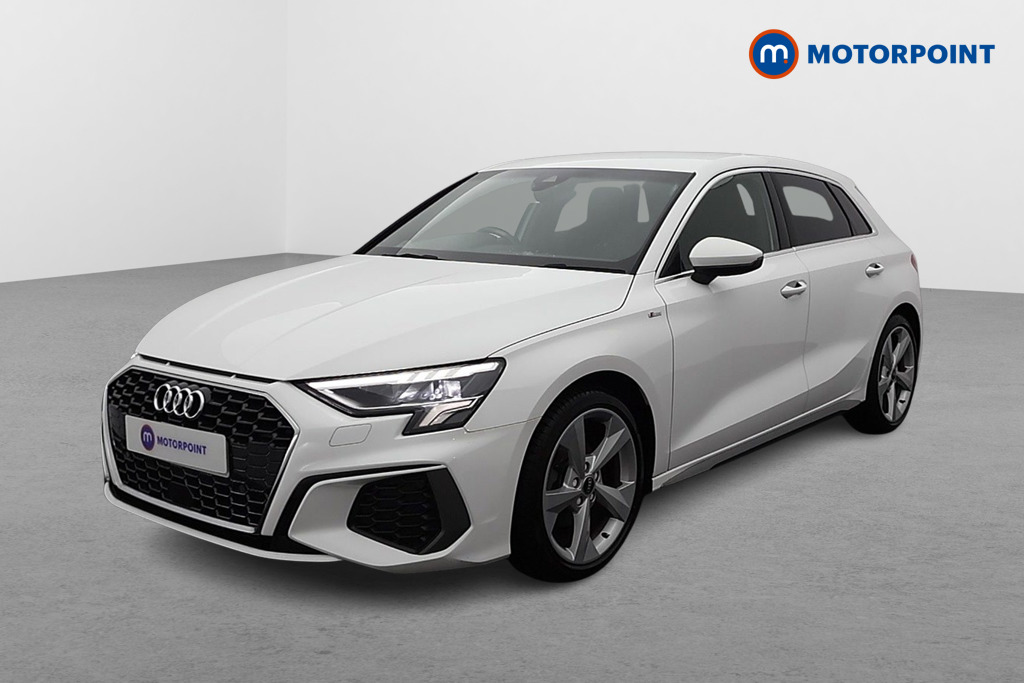 Audi A3 S Line Manual Petrol Hatchback - Stock Number (1590593) - Passenger side front corner