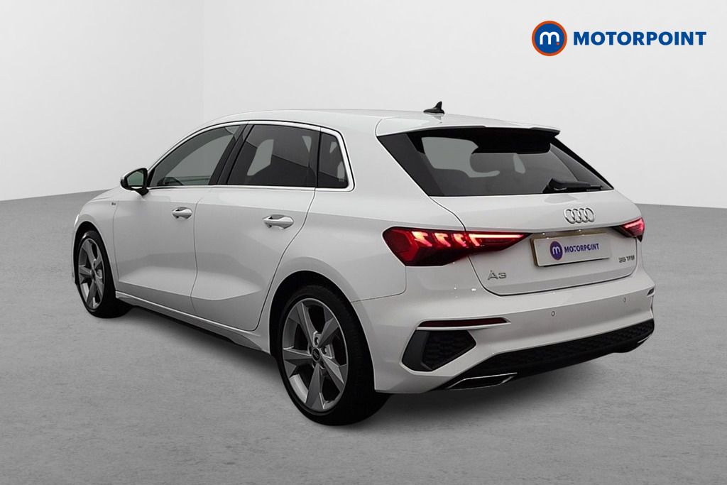 Audi A3 S Line Manual Petrol Hatchback - Stock Number (1590593) - Passenger side rear corner