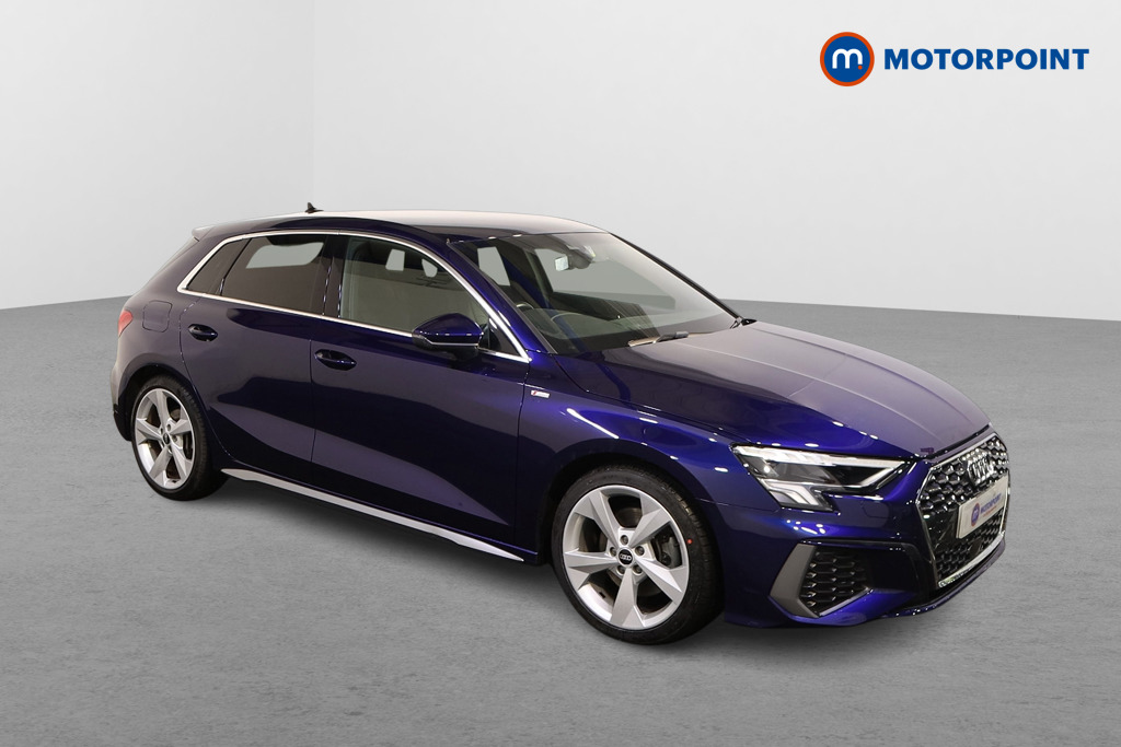 Audi A3 S Line Automatic Petrol Hatchback - Stock Number (1598914) - Drivers side front corner