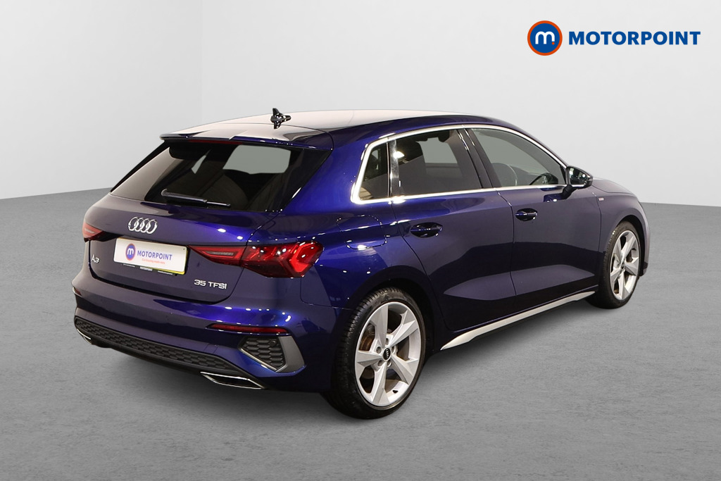 Audi A3 S Line Automatic Petrol Hatchback - Stock Number (1598914) - Drivers side rear corner