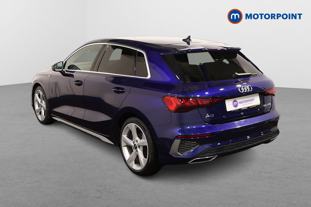 Audi A3 S Line Automatic Petrol Hatchback - Stock Number (1598914) - Passenger side rear corner