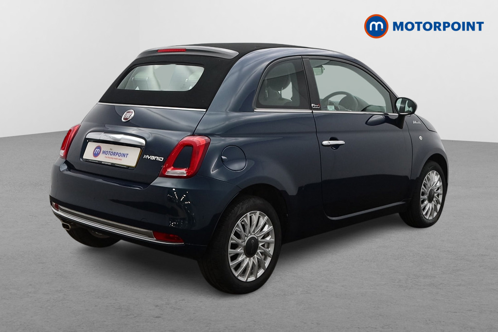 Fiat 500 Dolcevita Manual Petrol Convertible - Stock Number (1600250) - Drivers side rear corner