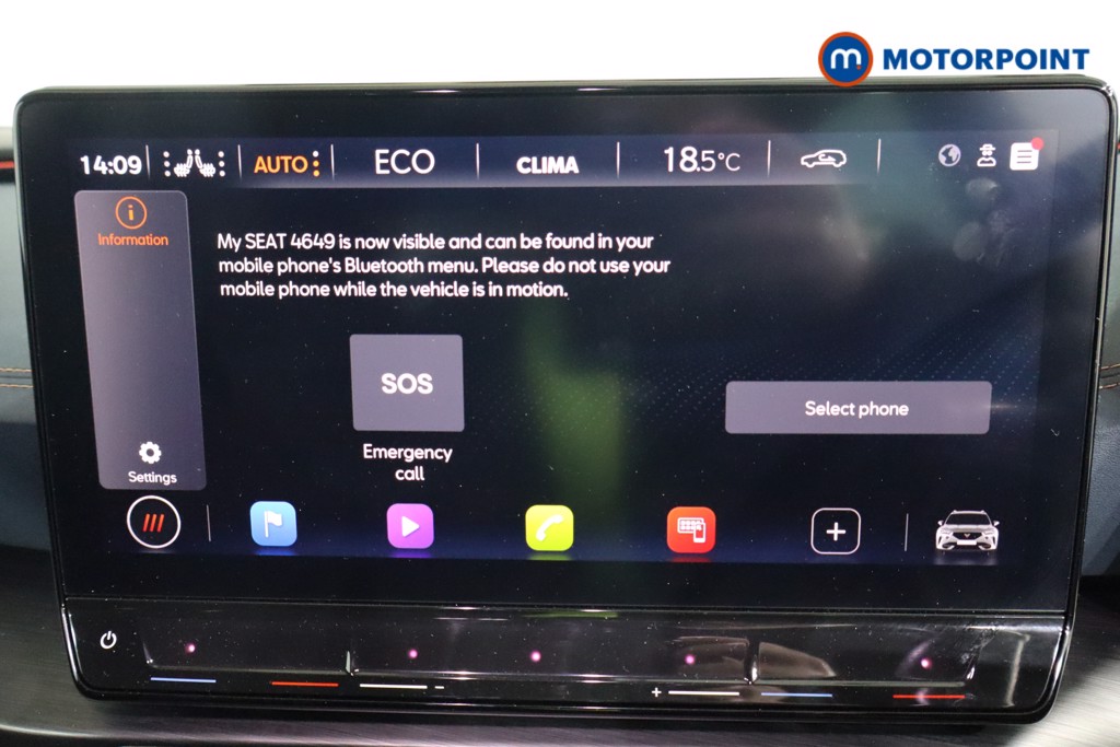 Cupra Formentor VZ2 Automatic Petrol Plug-In Hybrid SUV - Stock Number (1600407) - 8th supplementary image