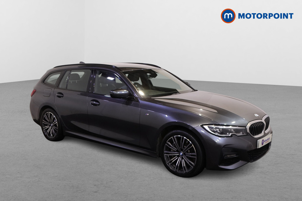 BMW 3 Series M Sport Automatic Petrol Plug-In Hybrid Estate - Stock Number (1600484) - Drivers side front corner