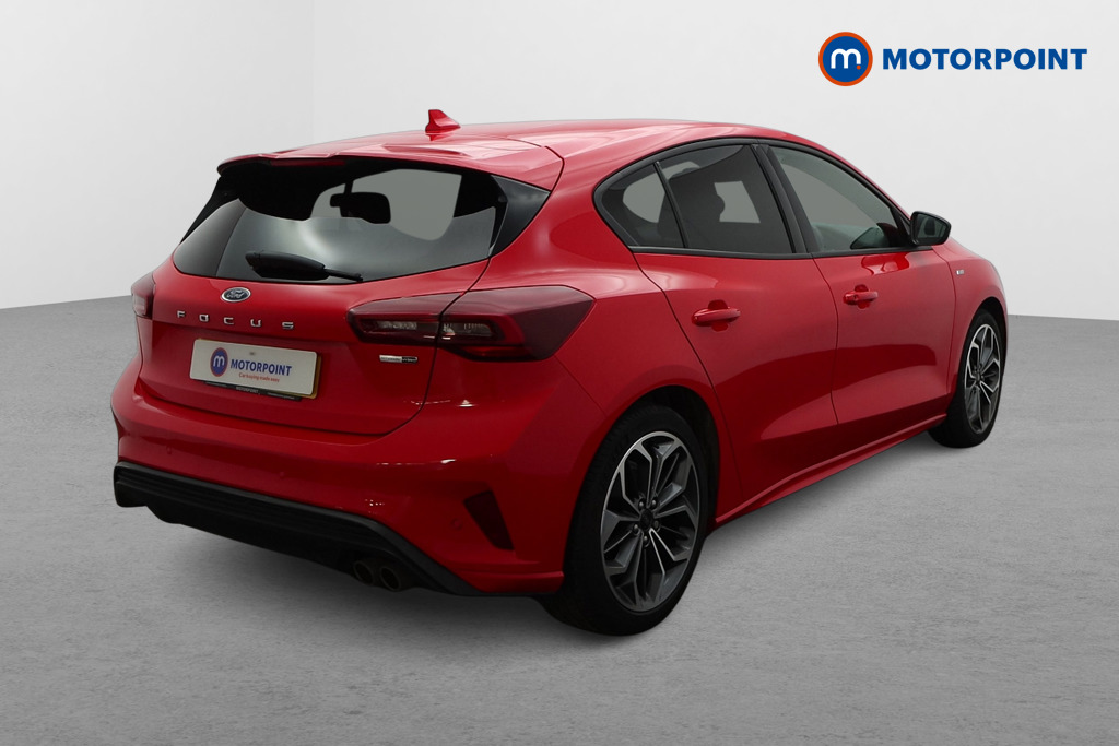 Ford Focus St-Line X Automatic Petrol Hatchback - Stock Number (1600558) - Drivers side rear corner