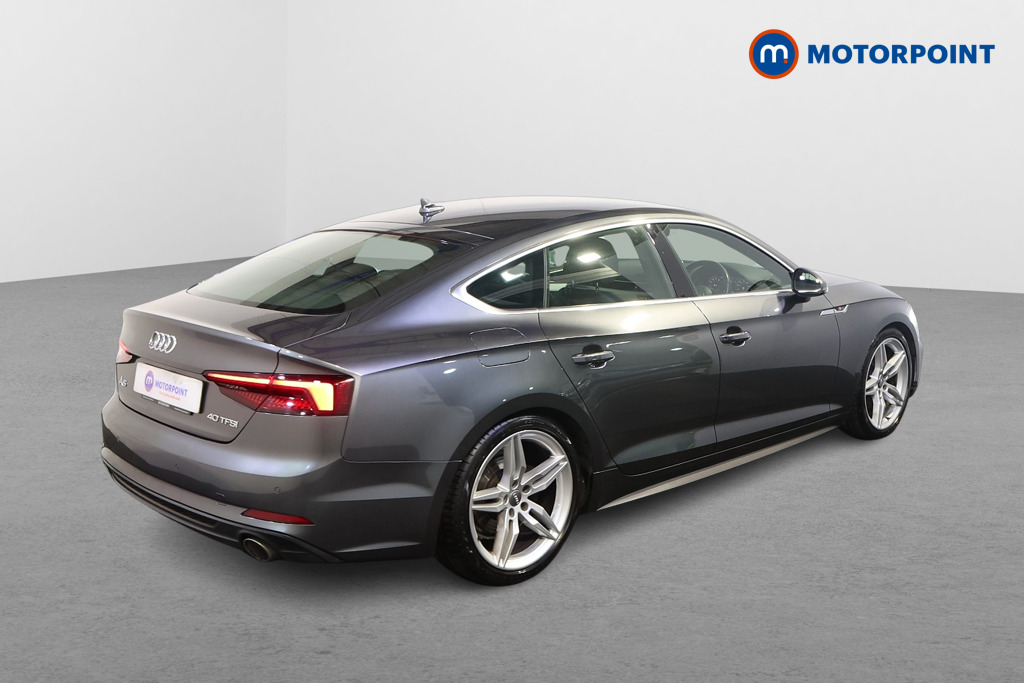 Audi A5 S Line Automatic Petrol Hatchback - Stock Number (1601780) - Drivers side rear corner