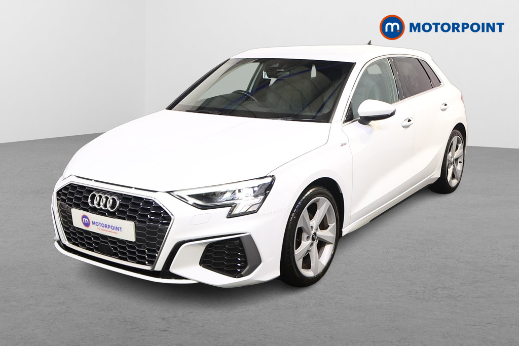 Audi A3 S Line Manual Petrol Hatchback - Stock Number (1602958) - Passenger side front corner