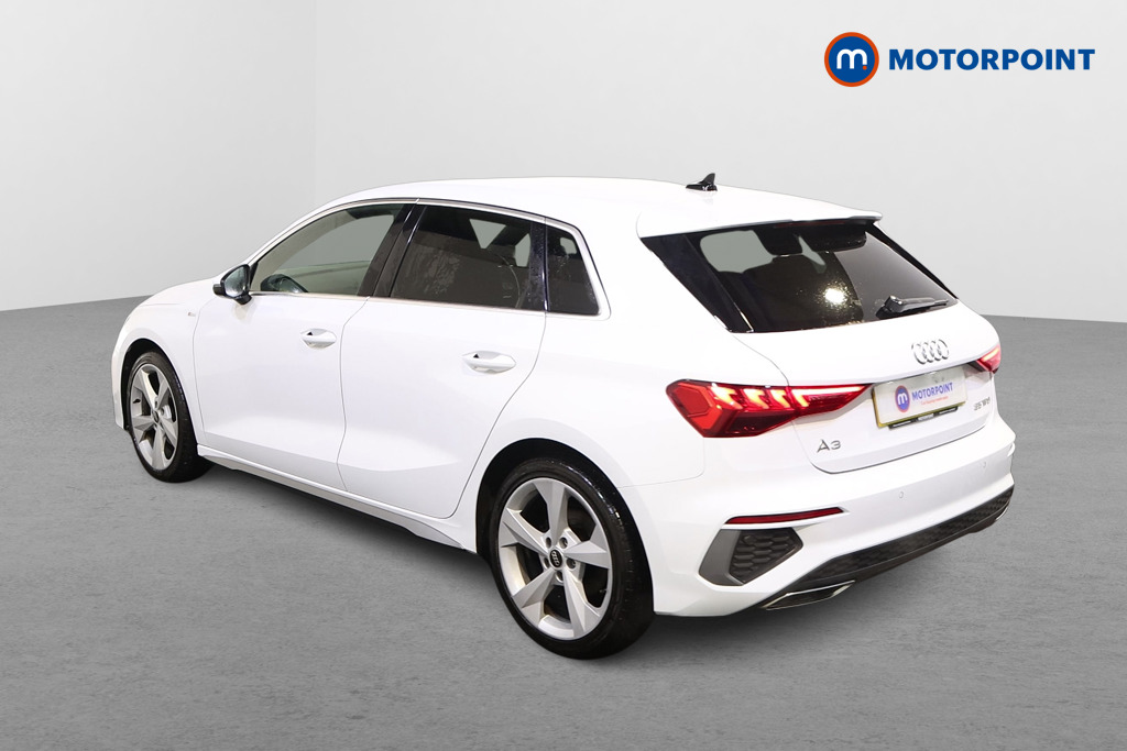 Audi A3 S Line Manual Petrol Hatchback - Stock Number (1602958) - Passenger side rear corner