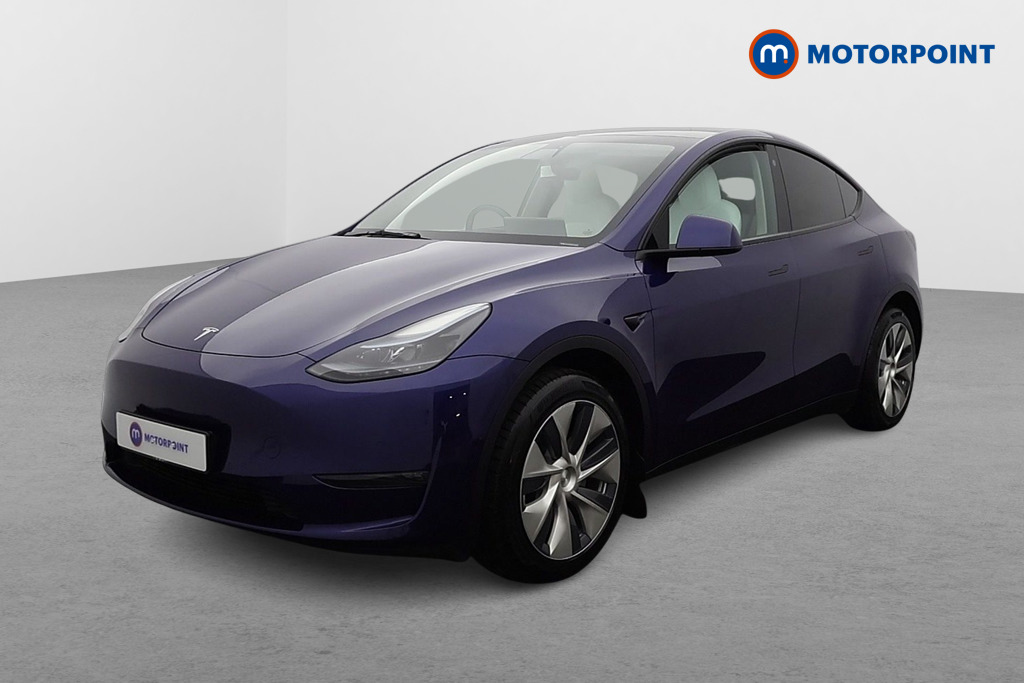 Tesla Model Y Long Range Automatic Electric SUV - Stock Number (1603263) - Passenger side front corner