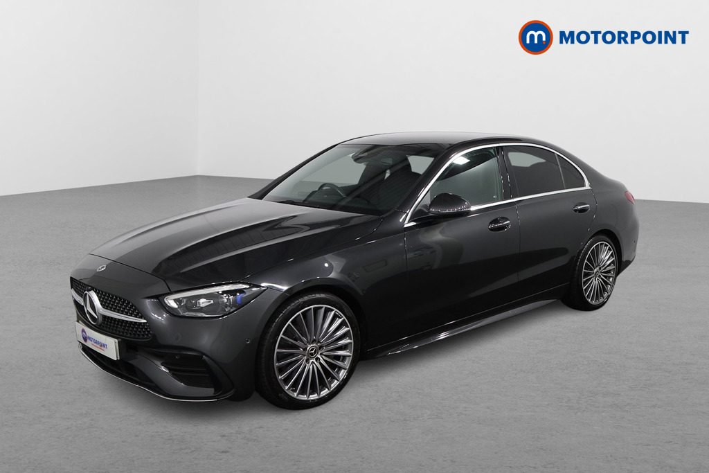 Mercedes-Benz C Class Amg Line Automatic Petrol Saloon - Stock Number (1603529) - Passenger side front corner