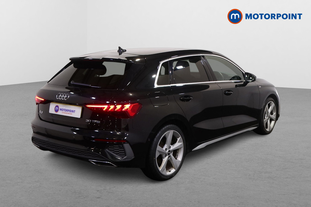 Audi A3 S Line Automatic Petrol Hatchback - Stock Number (1603805) - Drivers side rear corner