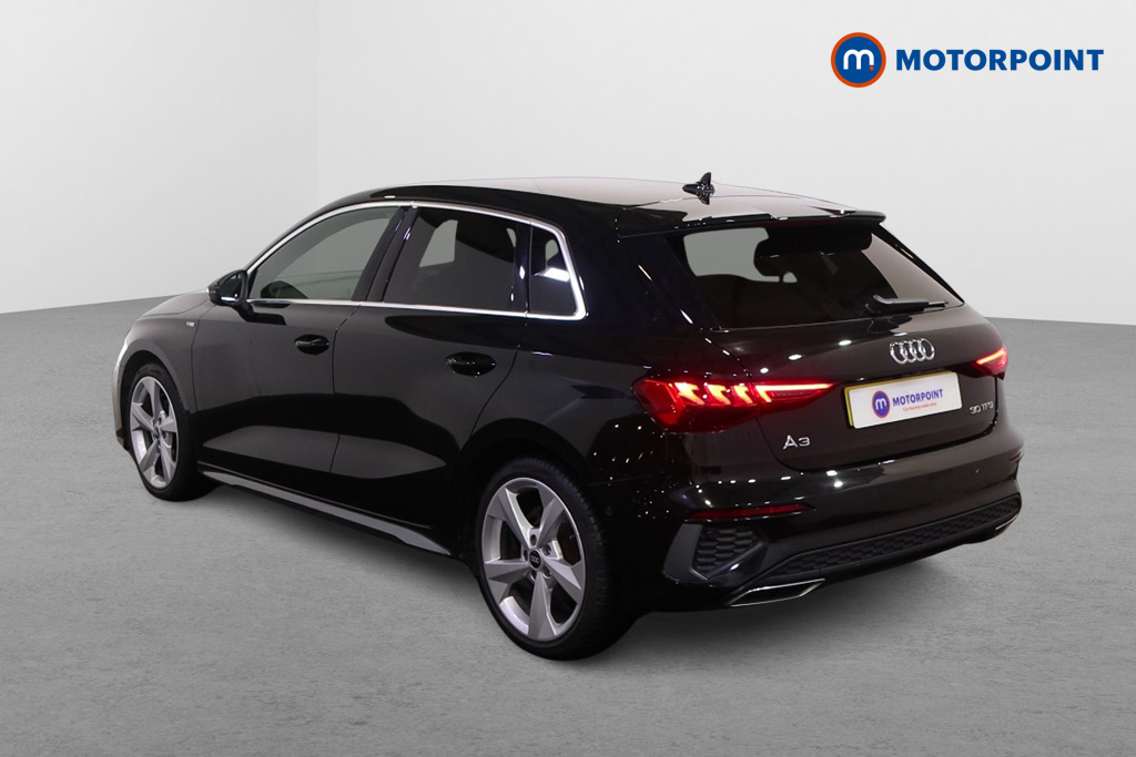 Audi A3 S Line Automatic Petrol Hatchback - Stock Number (1603805) - Passenger side rear corner