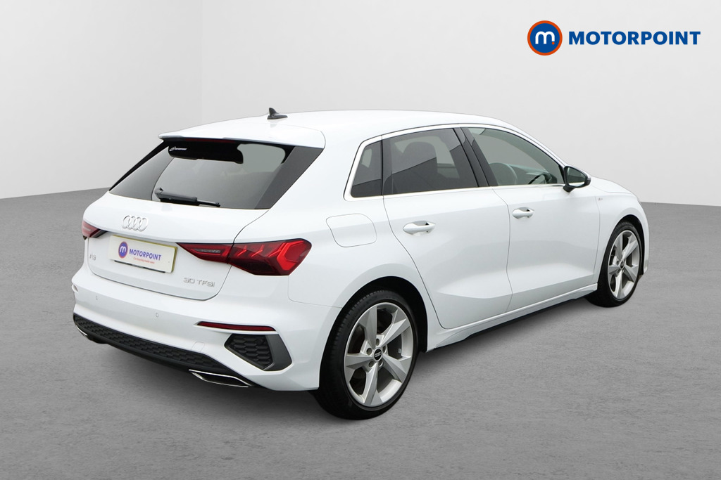 Audi A3 S Line Automatic Petrol Hatchback - Stock Number (1578021) - Drivers side rear corner