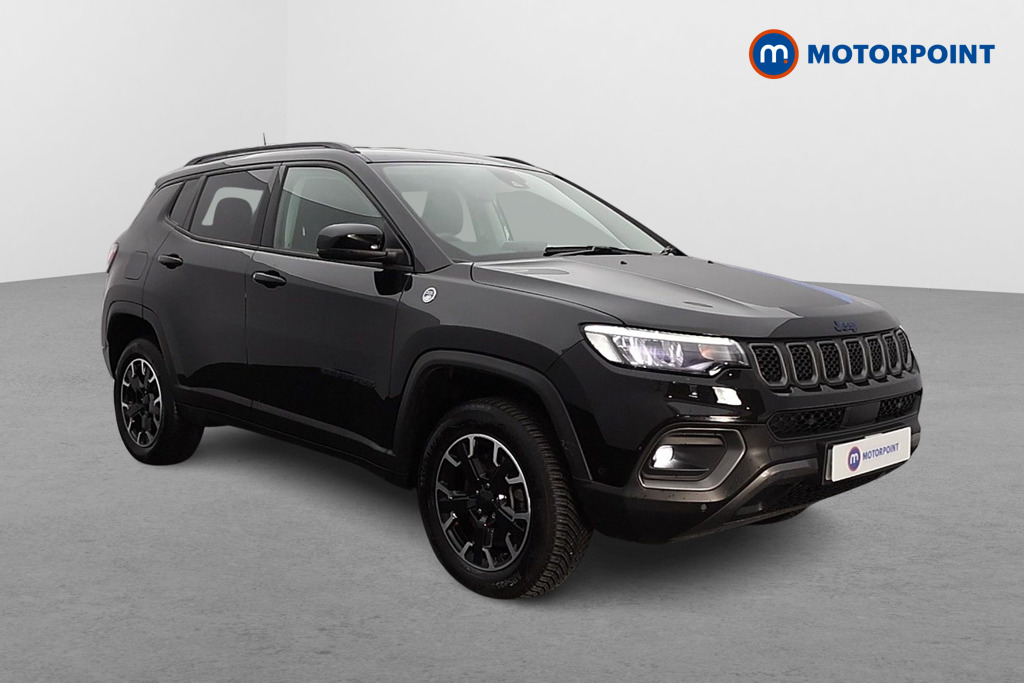 Jeep Compass Trailhawk Automatic Petrol Plug-In Hybrid SUV - Stock Number (1591859) - Drivers side front corner