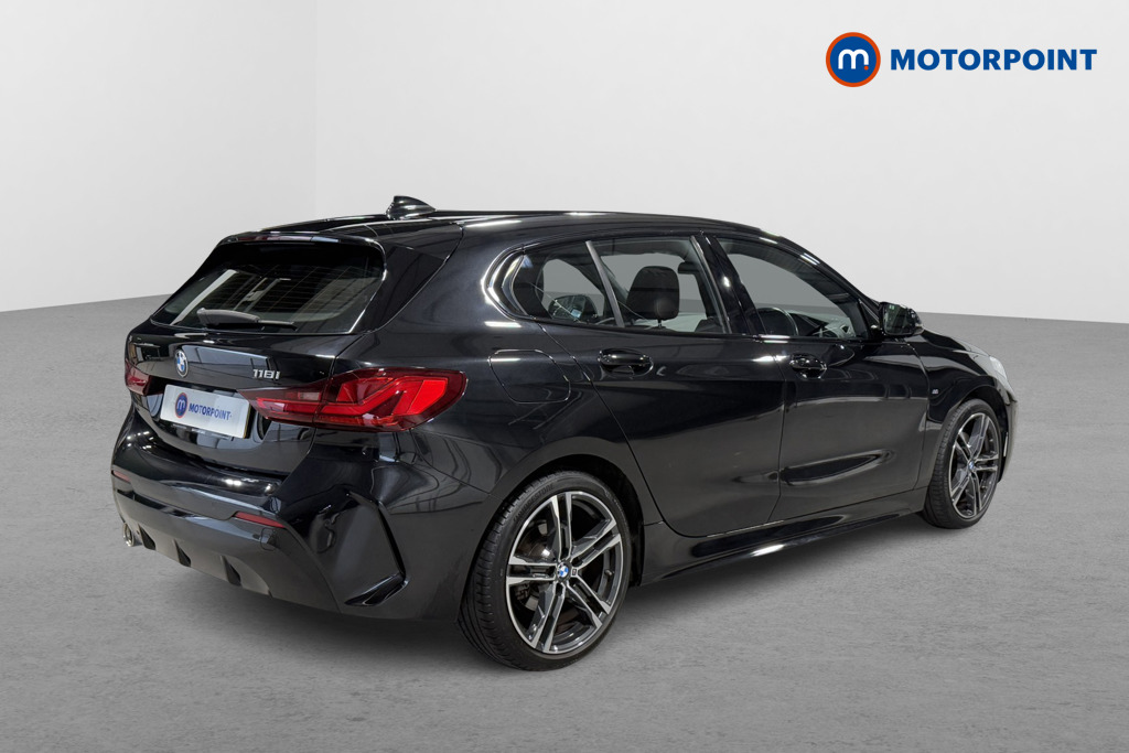 BMW 1 Series M Sport Automatic Petrol Hatchback - Stock Number (1595826) - Drivers side rear corner