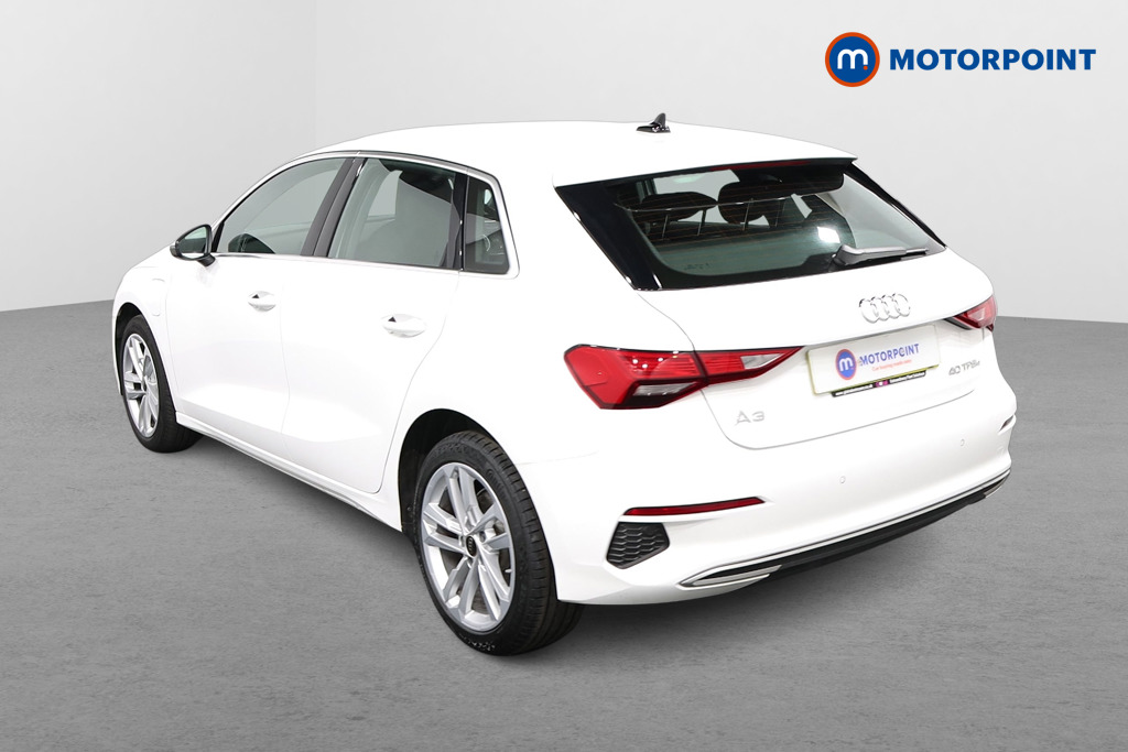 Audi A3 Sport Automatic Petrol Plug-In Hybrid Hatchback - Stock Number (1597635) - Passenger side rear corner