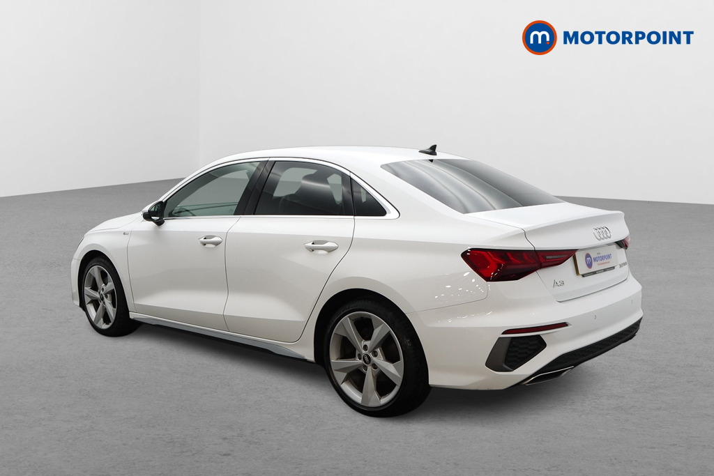 Audi A3 S Line Manual Petrol Saloon - Stock Number (1598436) - Passenger side rear corner