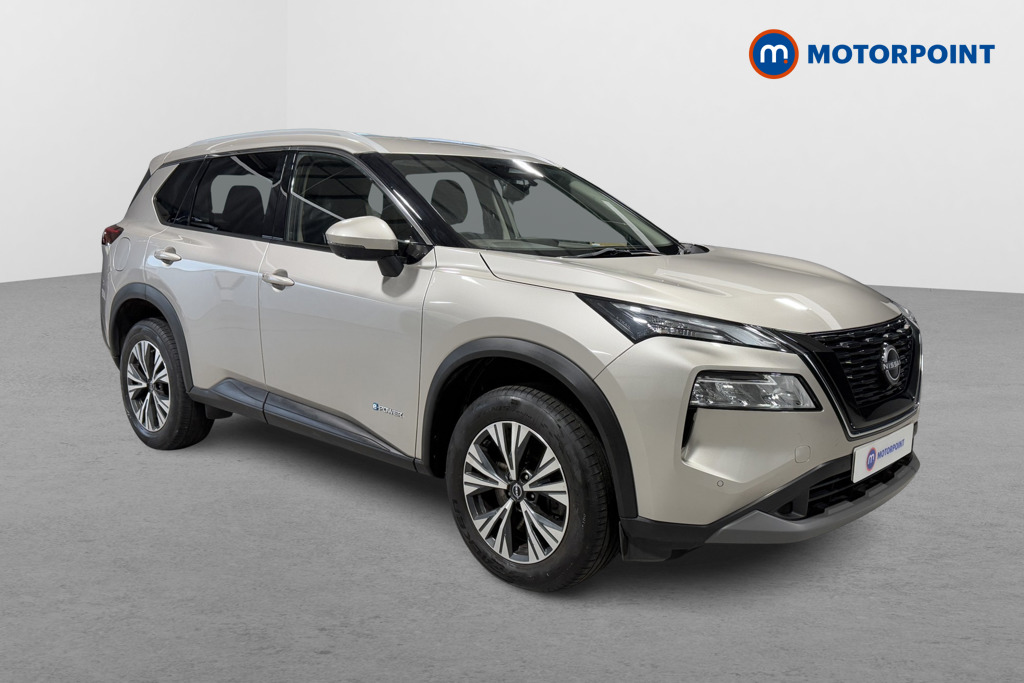 Nissan X-Trail N-Connecta Automatic Petrol-Electric Hybrid SUV - Stock Number (1598915) - Drivers side front corner