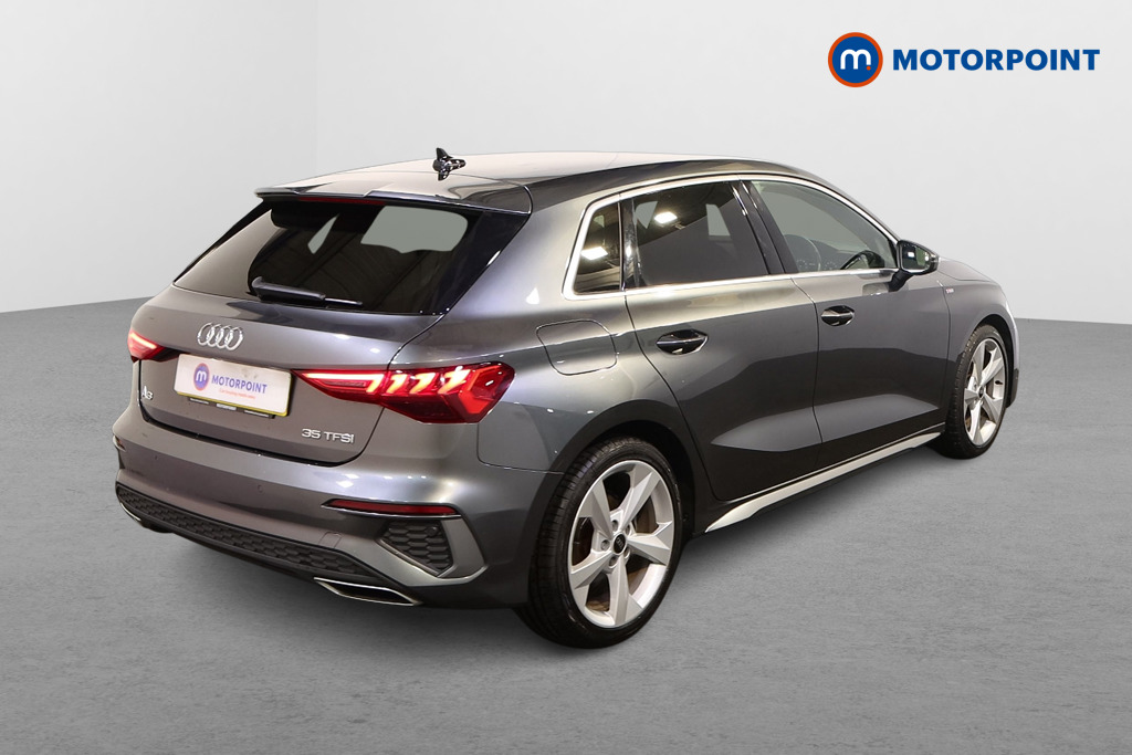 Audi A3 S Line Automatic Petrol Hatchback - Stock Number (1600813) - Drivers side rear corner