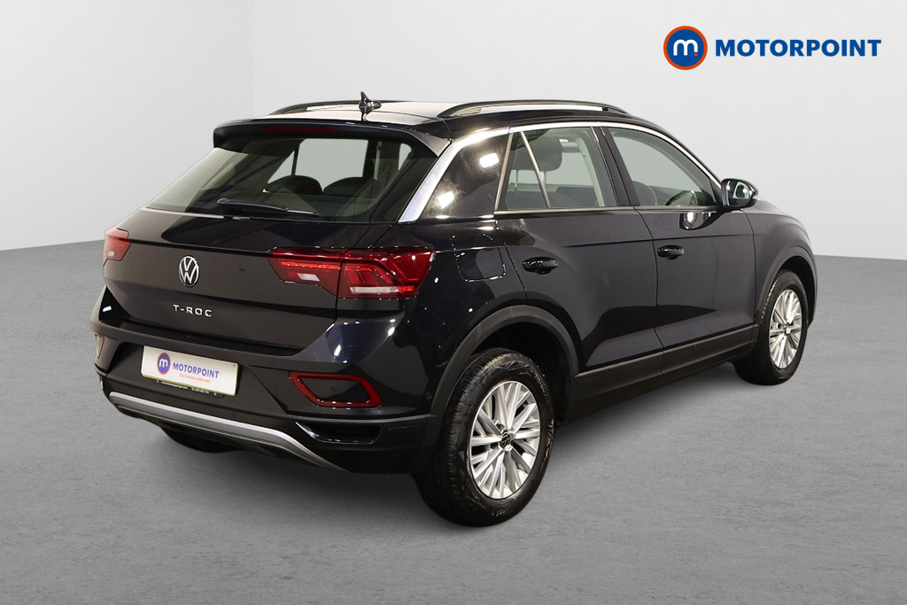 Volkswagen T-Roc Life Manual Petrol SUV - Stock Number (1602335) - Drivers side rear corner
