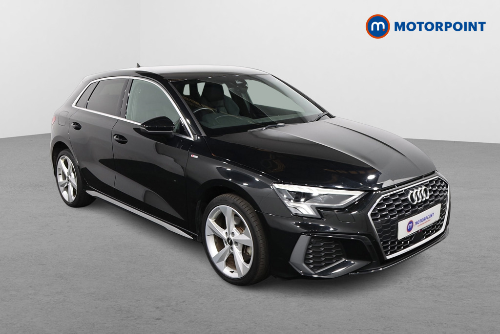 Audi A3 S Line Automatic Petrol Plug-In Hybrid Hatchback - Stock Number (1602476) - Drivers side front corner