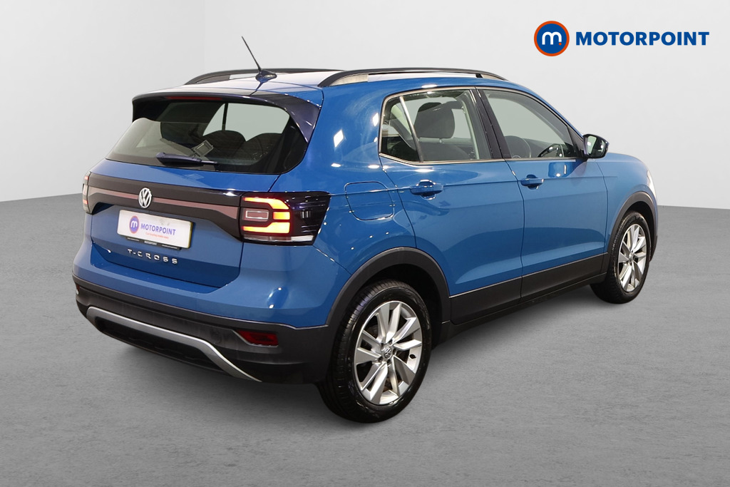 Volkswagen T-Cross SE Manual Petrol SUV - Stock Number (1602541) - Drivers side rear corner