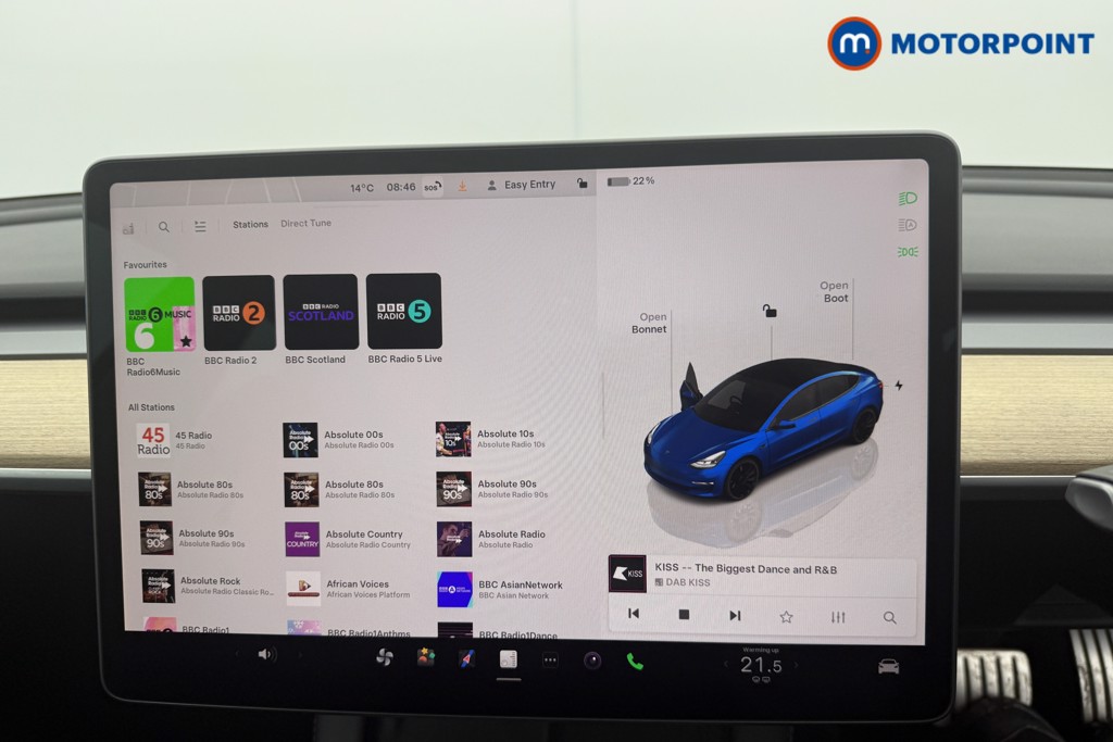 Tesla Model 3 Performance Automatic Electric Saloon - Stock Number (1602550) - 3rd supplementary image