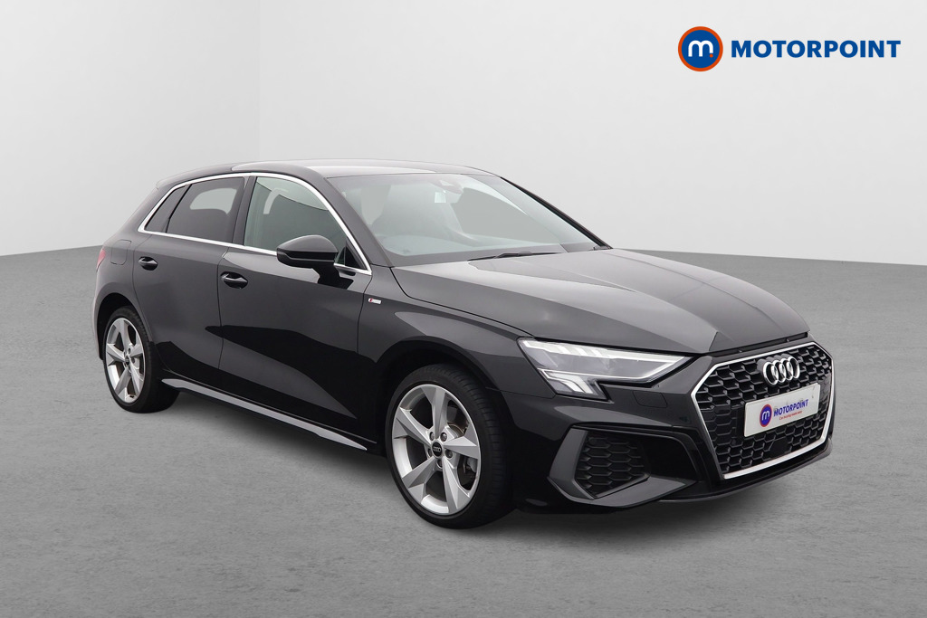 Audi A3 S Line Automatic Petrol Plug-In Hybrid Hatchback - Stock Number (1602820) - Drivers side front corner