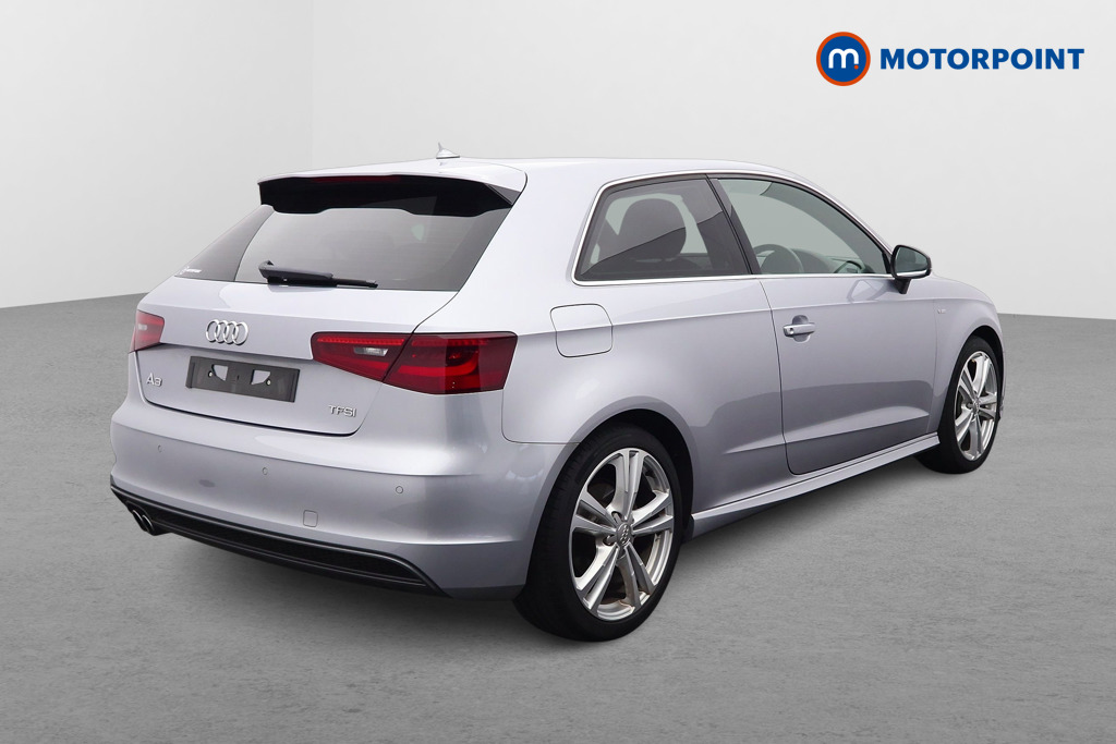 Audi A3 S Line Manual Petrol Hatchback - Stock Number (1602916) - Drivers side rear corner