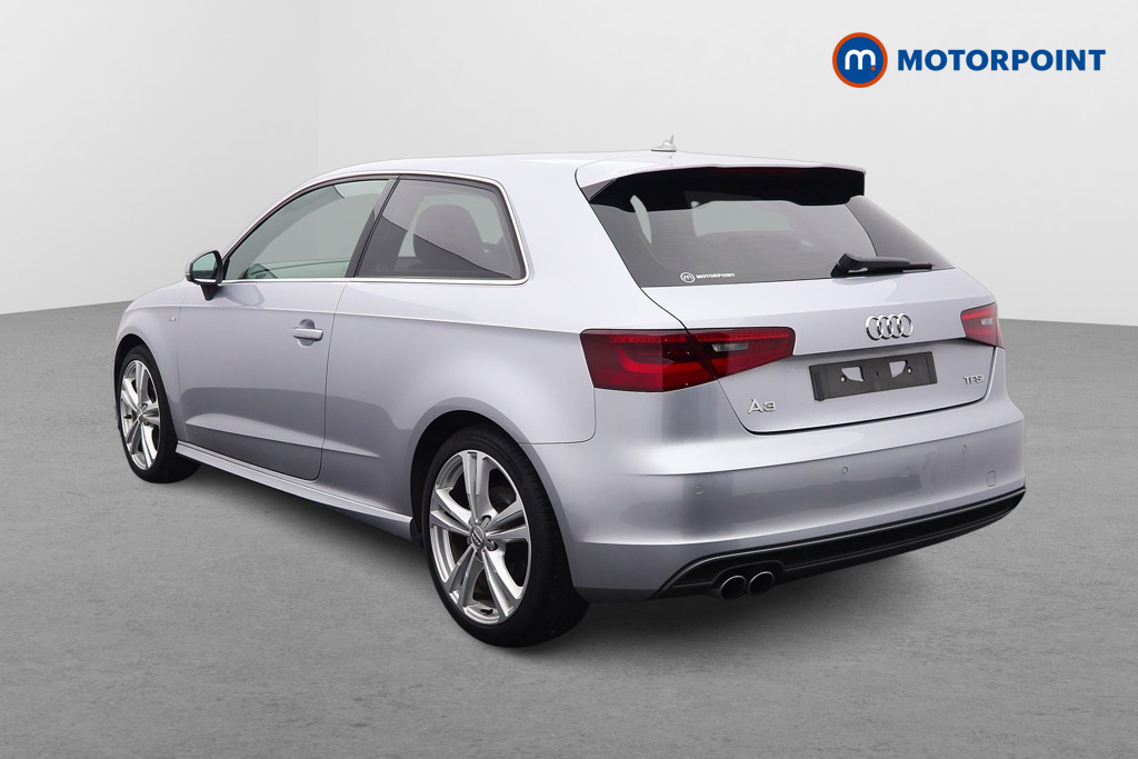 Audi A3 S Line Manual Petrol Hatchback - Stock Number (1602916) - Passenger side rear corner