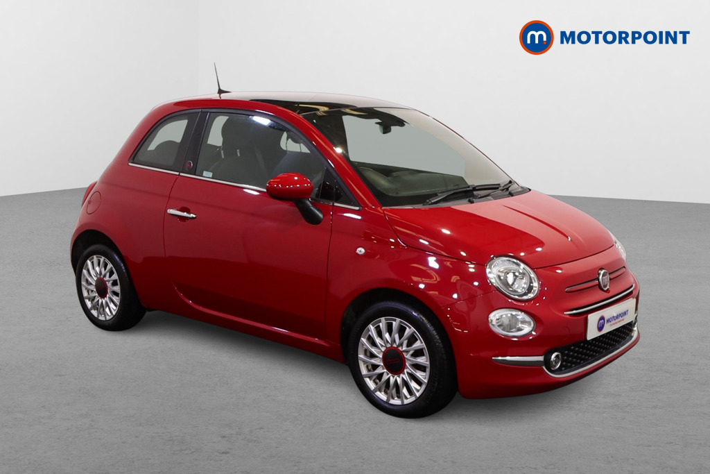 Fiat 500 RED Manual Petrol Hatchback - Stock Number (1603737) - Drivers side front corner