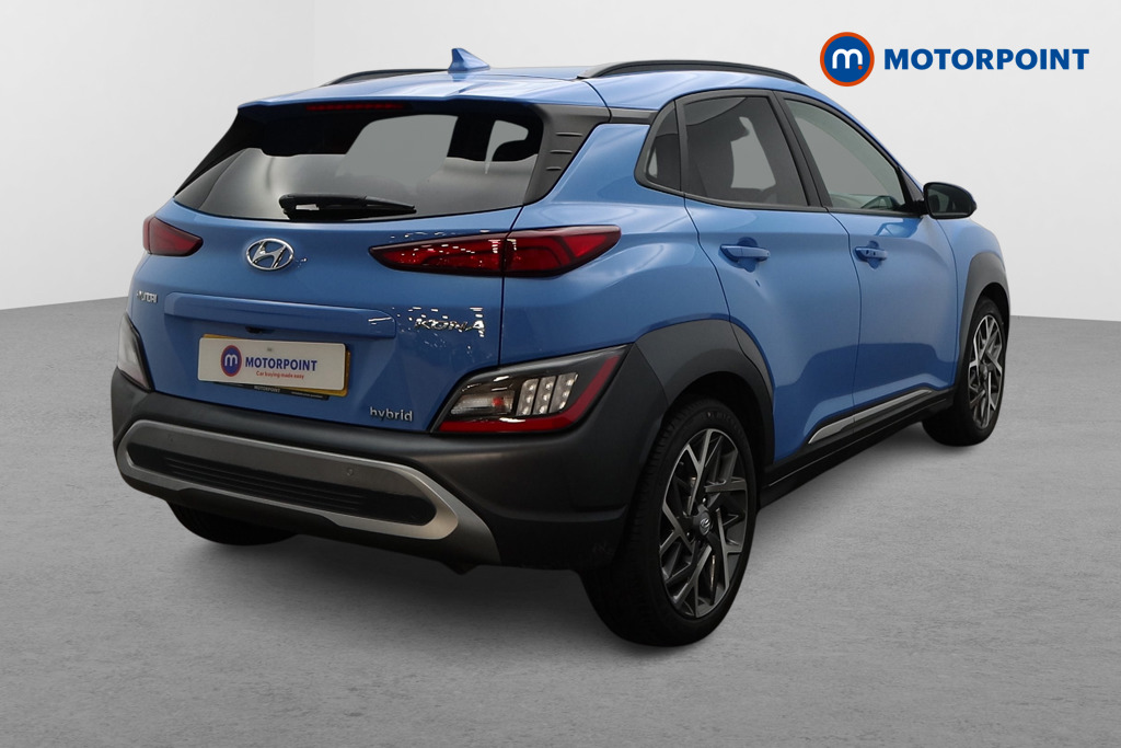 Hyundai Kona Ultimate Automatic Petrol-Electric Hybrid SUV - Stock Number (1598885) - Drivers side rear corner