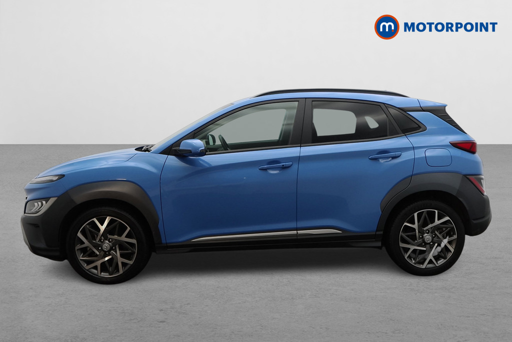 Hyundai Kona Ultimate Automatic Petrol-Electric Hybrid SUV - Stock Number (1598885) - Passenger side