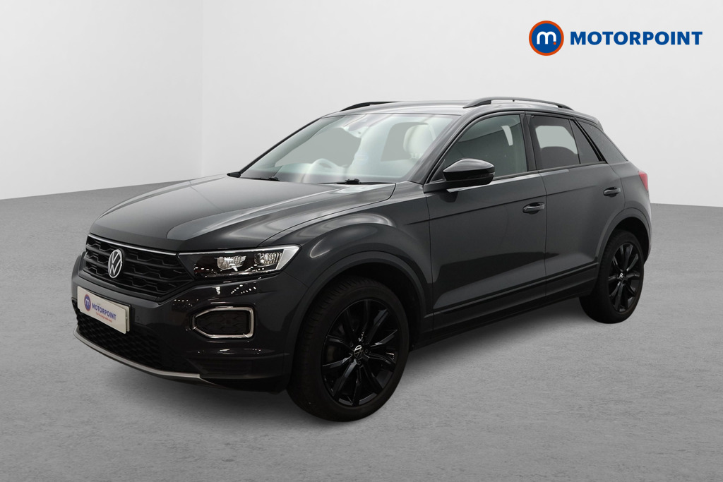 Volkswagen T-Roc Black Edition Automatic Petrol SUV - Stock Number (1602610) - Passenger side front corner