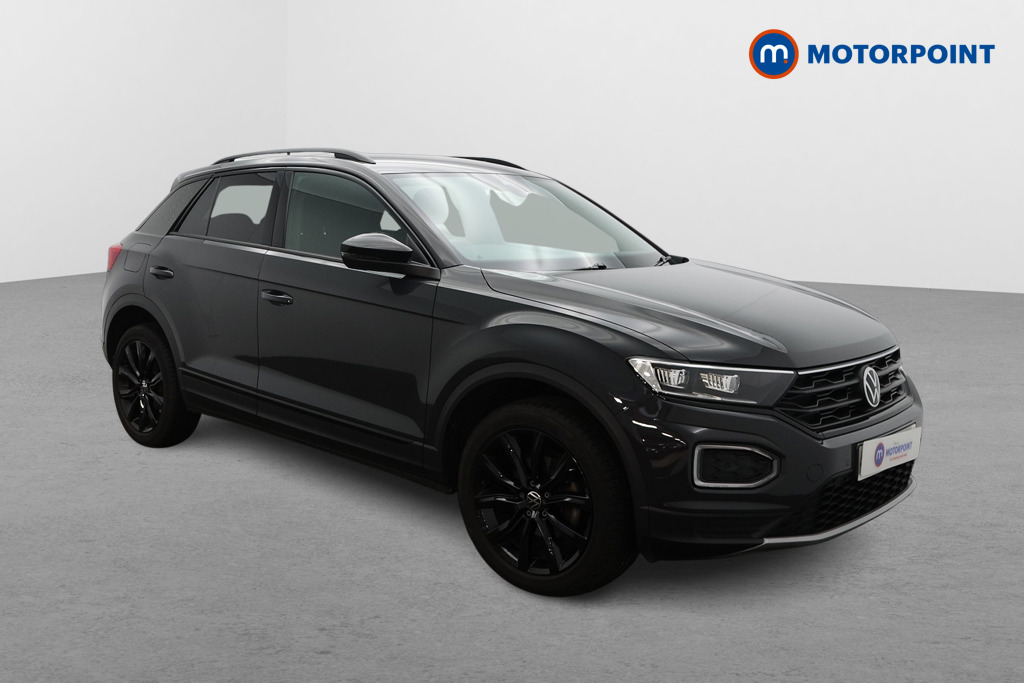 Volkswagen T-Roc Black Edition Automatic Petrol SUV - Stock Number (1602610) - Drivers side front corner