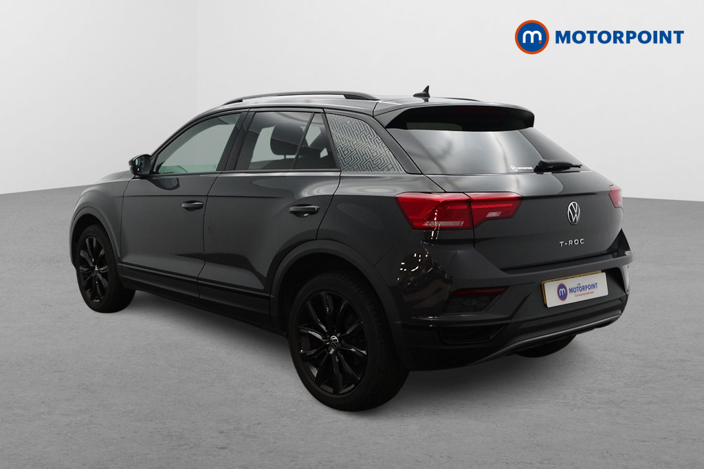 Volkswagen T-Roc Black Edition Automatic Petrol SUV - Stock Number (1602610) - Passenger side rear corner