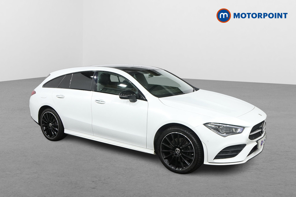 Mercedes-Benz CLA Amg Line Automatic Petrol Plug-In Hybrid Estate - Stock Number (1602847) - Drivers side front corner